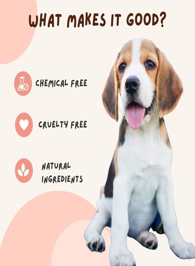 COCO CRUSH Pet Dental & Grooming Combo - 100% Natural Liquid Toothpaste, Toothbrush, & Paw Balm for Cats & Dogs (100ml paste+ brush+ 25g balm) - Image 5